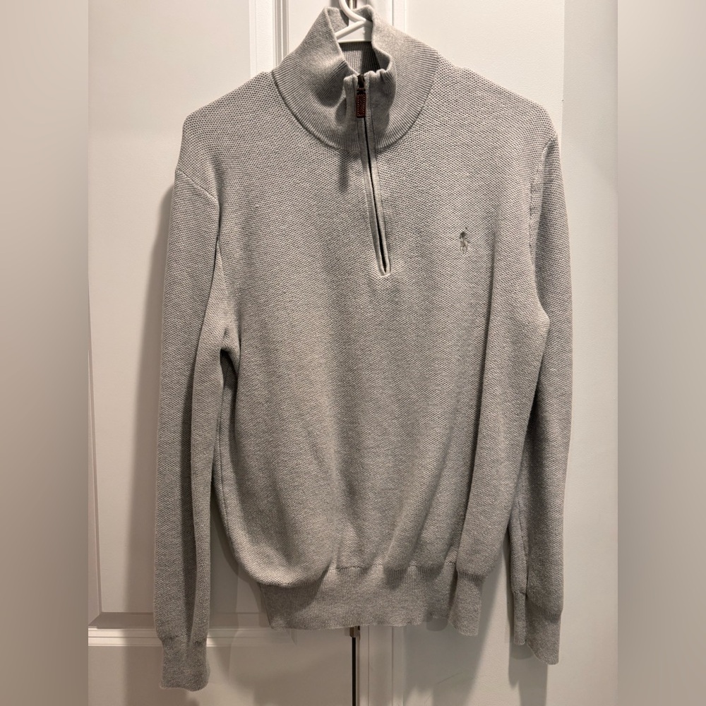 Ralph Lauren Pima Cotton Q-Zip Pullover